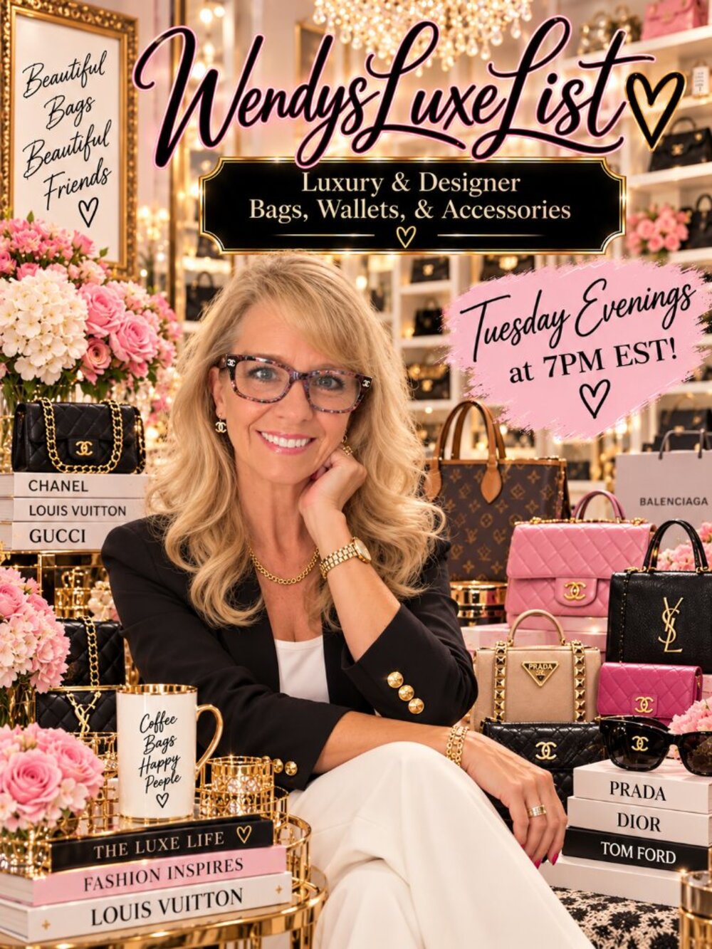 🎀 WENDY'S LUXE LIST IS LIVE TUESDAYS (& more!) AT 7:00 PM EST! 🎀
